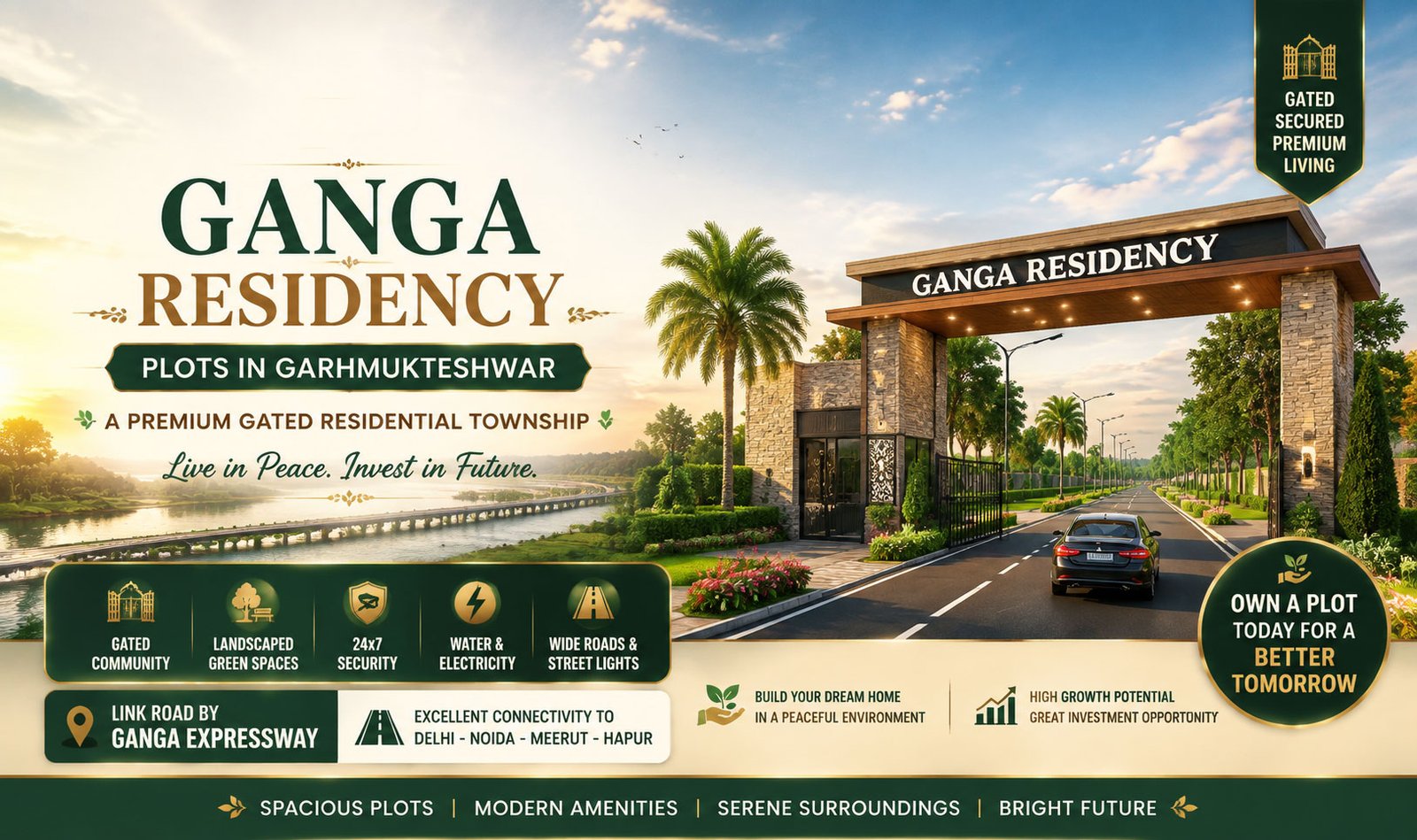 Ganga Residency Plots